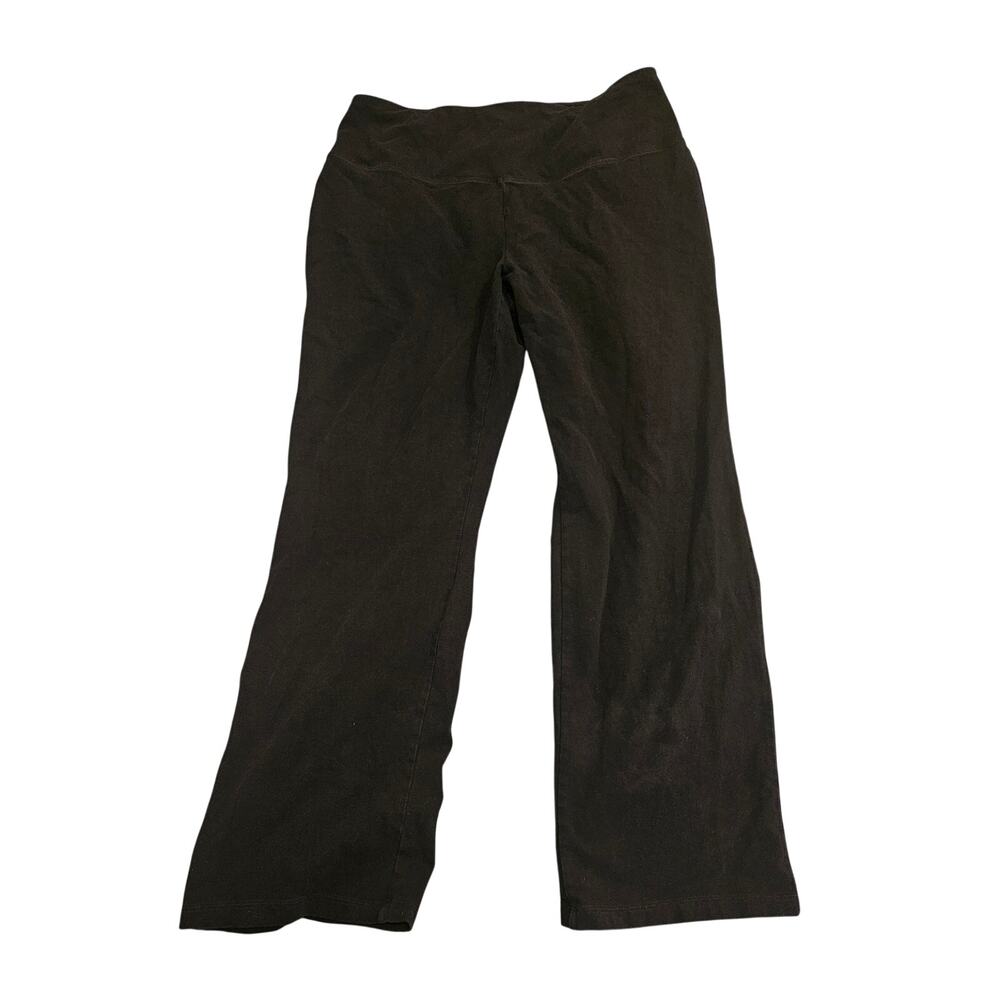 Style & Co Woman 0X Black Pull On Pants Stretch Bootcut Casual